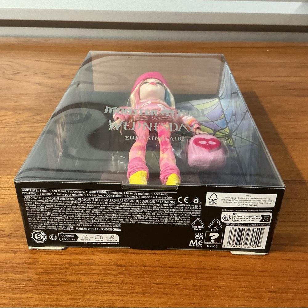 Mattel Monster High X Wednesday Enid Sinclair Fashion Doll - Picture 5 of 7